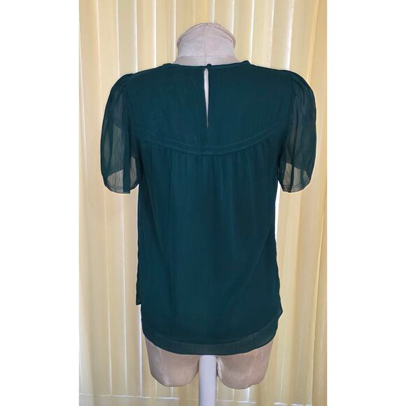 Daniel‎ Rainn Womens Top Size XS NWT Green - Picture 2 of 5